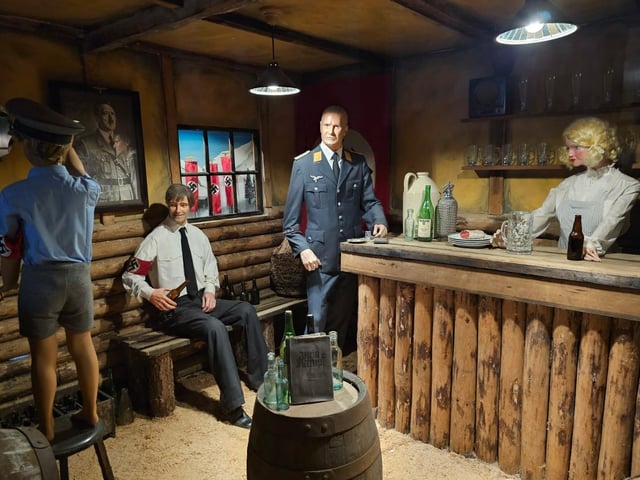 A range of fascinating exhibits transport visitors back to the war years