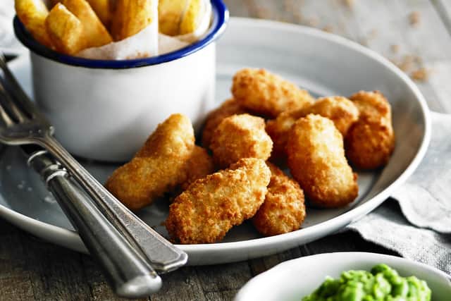 Scampi and chips.