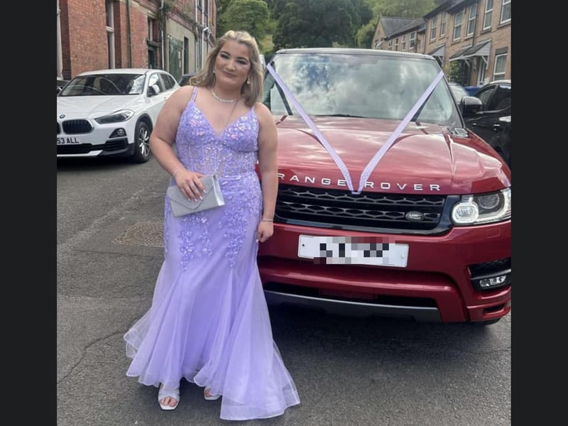 Looking lovely in lilac!