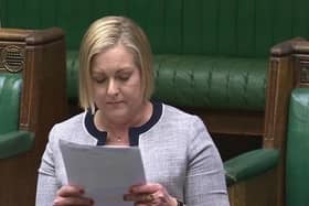 Alison Hume MP presents Halifax conversion petition to Parliament.