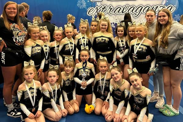 The Mini Novice were awarded the highest rating of Superior for their routine at Doncaster.