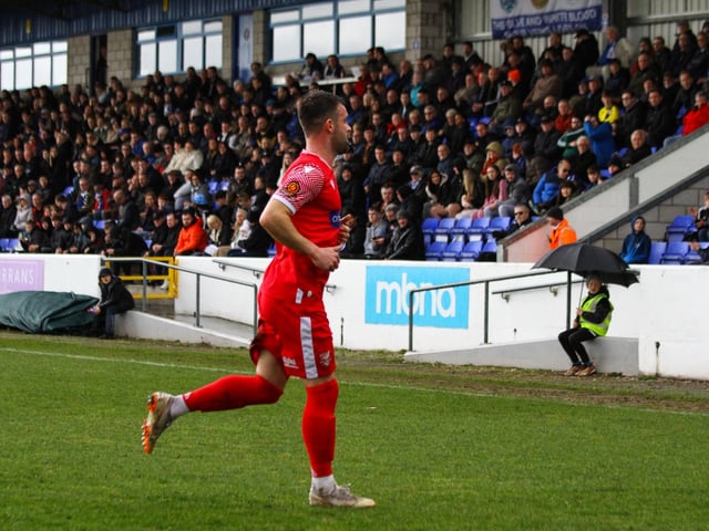 Ryan Watson made a crucial tackle early on for the visitors.