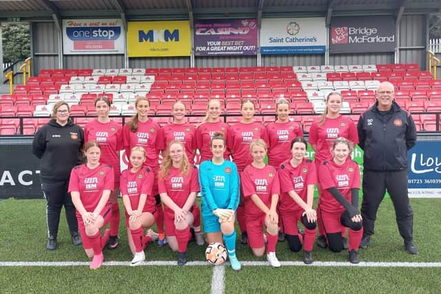 Scarborough Ladies FC Under-18s edged out 3-1 by leaders Bishopthorpe