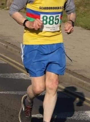 Harry Whitehouse was in Parkrun action