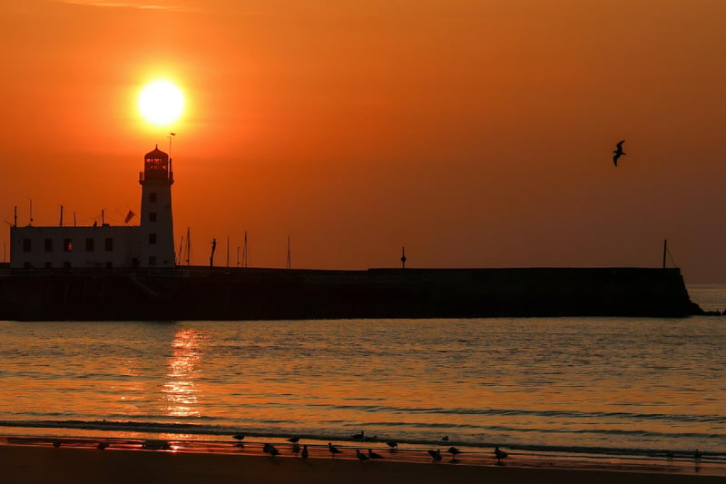 Glorious morning in Scarborough at sunrise
picture by Beverley Senturk