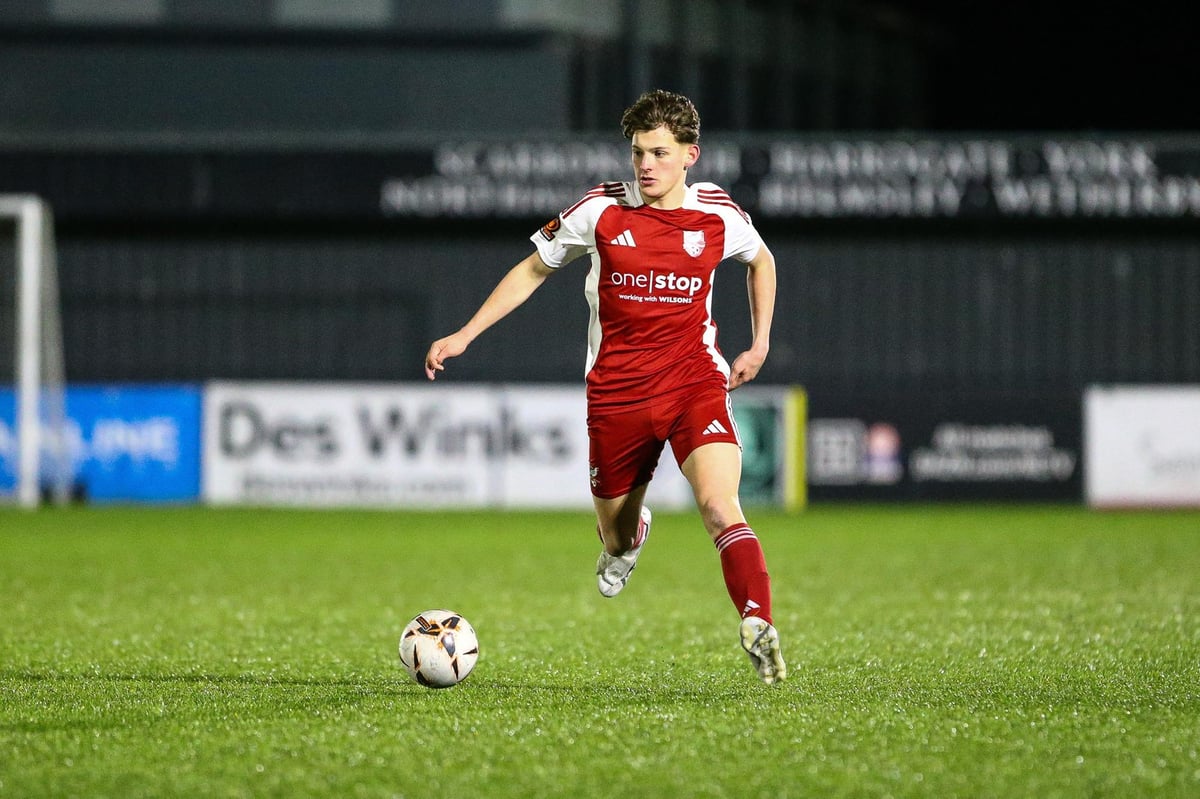 Teenager Bill Marshall signs for Scarborough Athletic after York City release