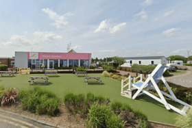 Primrose Valley Holiday Park Reception, Filey. Google Maps