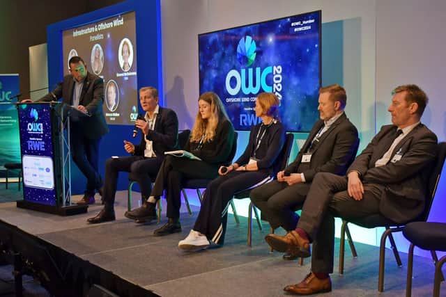 Panellists atthe 2024 Offshore Wind Connections conference