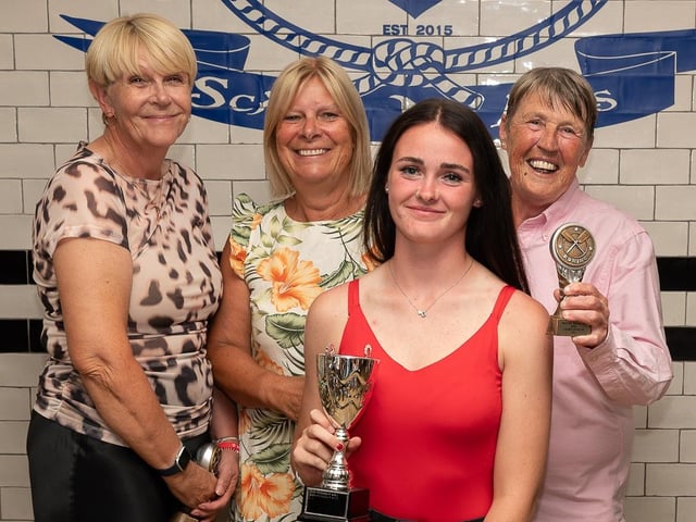 Ladies over 60s, winners Friendship. Photo: Natasha Hill
