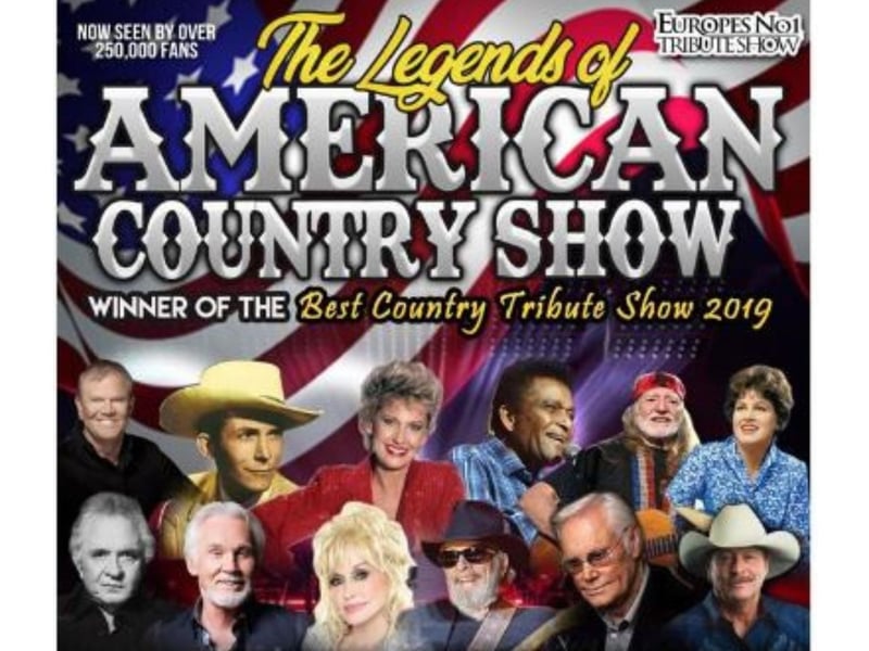 Legends of American Country 2024 is set to take place on February 3. Now seen by over 350,000 fans live and watched by millions on TV Europe's No.1 multi award winning show The Legends of American Country returns for another fantastic night of toe tapping Country nostalgia. The 2024 tour will showcase highly acclaimed tributes to Dolly Parton, Johnny Cash, Don Williams, Patsy Cline, Charley Pride, Tammy Wynette and Kenny Rogers and new tributes to icons Hank Williams, Alan Jackson, Glen Campbell, Tammy Wynette, Garth Brooks and Jim Reeves with countless other well known singalong hit songs in this must see musical extravaganza.
