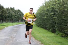 Teenager Micah Gibson was the first Bridlington Road Runner home at the Wold Top 10K. PHOTO BY TCF PHOTOGRAPHY