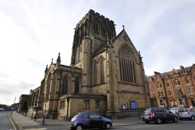 St Hilda's Church on Whitby's West Cliff.