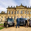 Castle Howard have installed 22kW load monitored electric vehicle charging points for use by up to four vehicles, and added two EV Transporter Vans to their small fleet of electric vehicles. (Pic: Charlotte Graham)