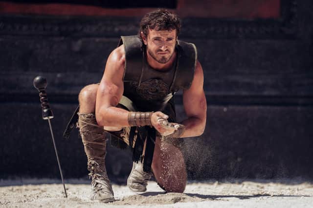 Paul Mescal stars in Gladiator II which opens at the Hollywood Plaza on Friday November 15