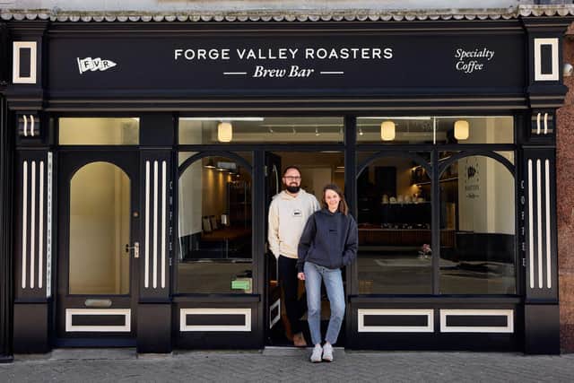 The new Fore Valley Roasters- Brew Bar on Huntriss Row