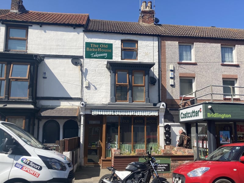 The Old  BakeHouse is located on West Street, Bridlington. They offer a variety of sandwiches, breakfasts, homemade dishes and sweet treats.
