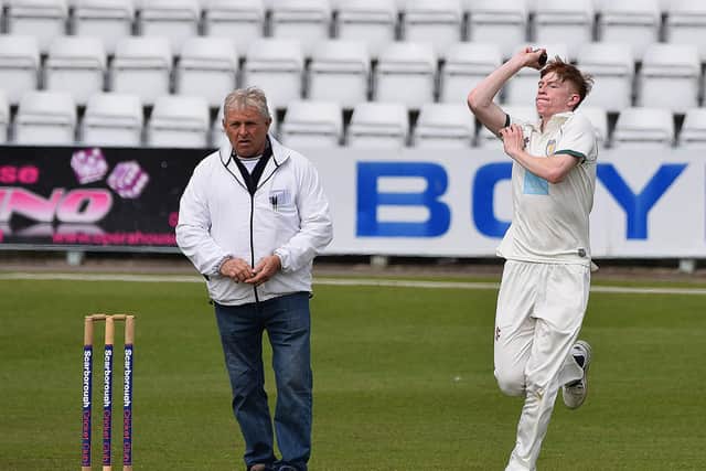 Kirkella paceman George Dean ripped through the hosts top order.