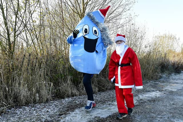 St Catherine's Festive 5k.....on the walk
picture: Richard Ponter