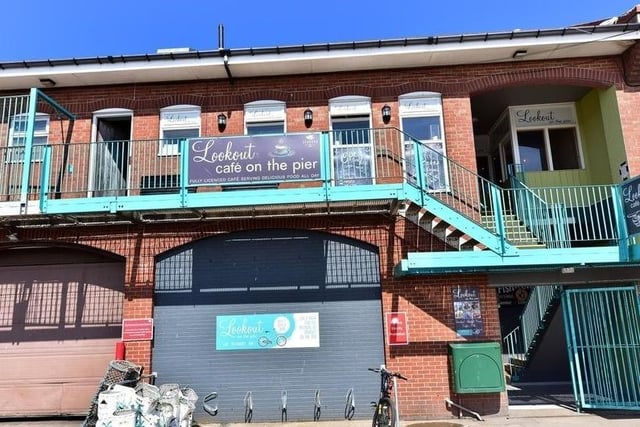 Lookout Cafe on the Pier on West Pier received a Google Reviews rating of 4.6 out of 5.