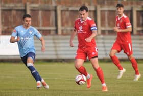 Bridlington Town skipper Jack Griffin went off injured at Stocksbridge so may be doubtful for Saturday's home game with Grantham Town