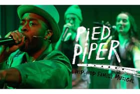 Pied Piper is a raucous re-imagining of a medieval fairy-tale and features a talented cast of beatboxers and musicians led by London's Beatbox Academy.