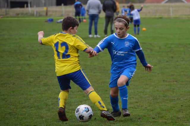 Heslerton Under-11s take on Seamer Under-11s