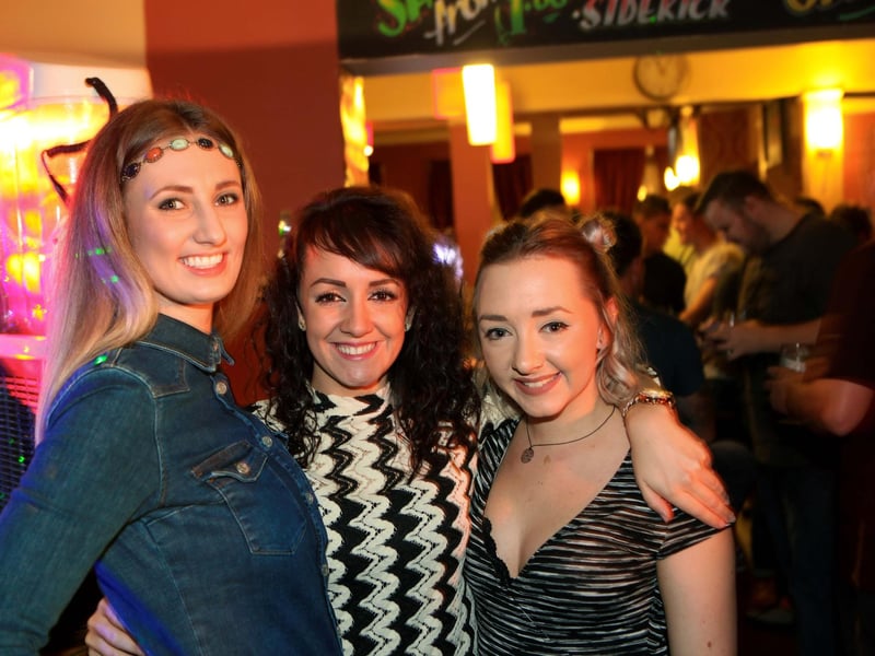 Jade, Jade & Lucy looking gorgeous in the Old Vic.