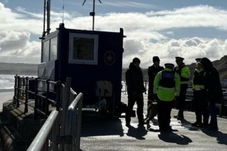 Officers engaged with the public and local businesses, reminding them to be vigilant and report any suspicious or unusual behaviour on 101 or 999 if an emergency response is required.