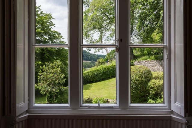Windows throughout the house give glorious views.