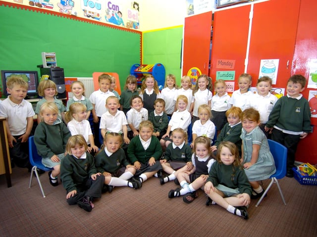 2007 Airy New Starters - Zanna Barker, Teona Belchamber, Katie Brighton, Jay Brown, Ellie Carrington, Millie Crowther, Hollie Davies, Madelin Dealtry, Zoe Foster, Kaitlin McLaren, Olivia Morrison, Carla Parkin, Alyssa Robinson, Sophia Robinson, Kacey Rollins, Kirtsy Tinkler, Tia Ventress, Lillie Waller, Hannah Watt, Alice Welsh, Tia Woods, Imogen Wright, Sophie Ellwood, Ethan Fenwick, Sam Humphreys, Rhys Kipling, Finlay Plews, Archie Robinson and Brogen Russell