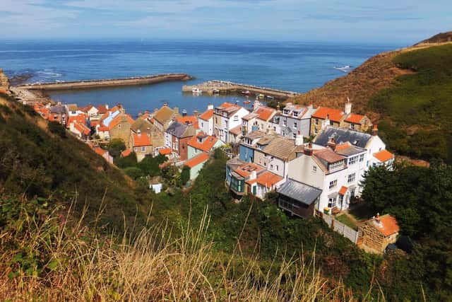 Staithes rooftops.