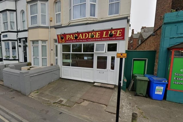 Paradise Life Cantonese Takeaway is located on Hilderthorpe Road, Bridlington. One Google review said: "Excellent food, the whole family loved it. All served piping hot and ready for when we booked collection. Beautifully spiced and good portion size. An excellent takeaway."