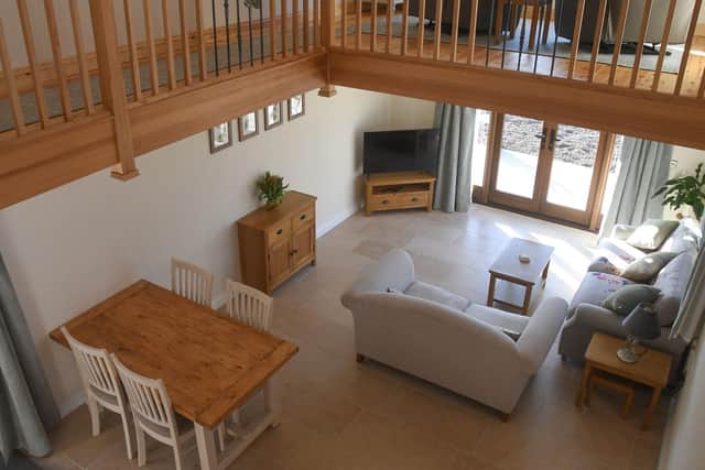 A look inside the new holiday home.