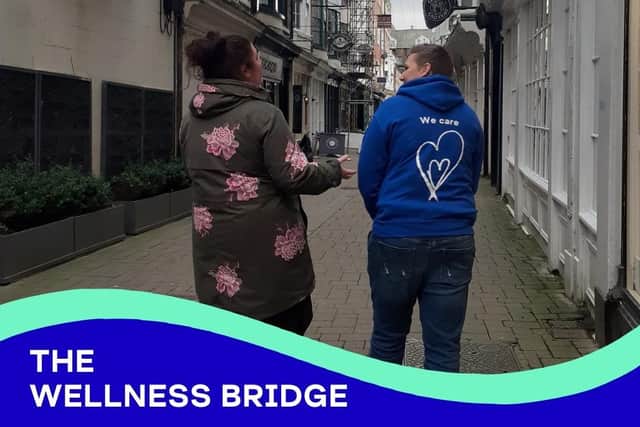 The Wellness Bridge is a new health initiative launched by Scarborough, Whitby, and Ryedale Mind.