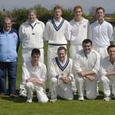 The 2007 Forge Valley Cricket Club team line up with George Ireland, back, row, extreme left.