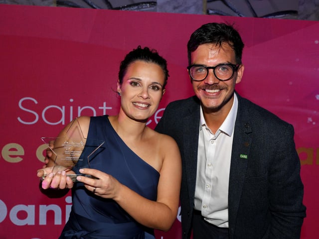 Daniela Botelho, winner of the Nurse of the Year award.