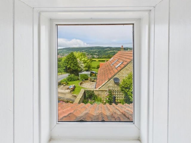 Yet another room with a view across the North Yorkshire countryside.