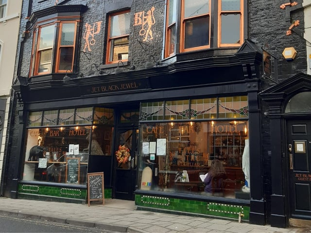 The Jet Black Jewel is located on Skinner Street.
