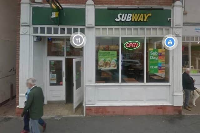 Whitby's former Subway is set to become a hot food takeaway.
picture: Google images