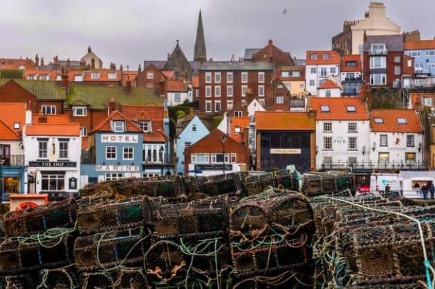 Whitby harbour.