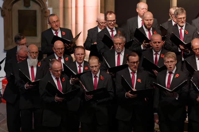 Leeds Male Voice Choir.