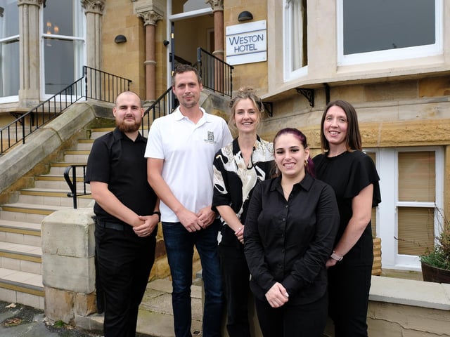 Staff Sam, Luke, Steph, Clara and Lesley