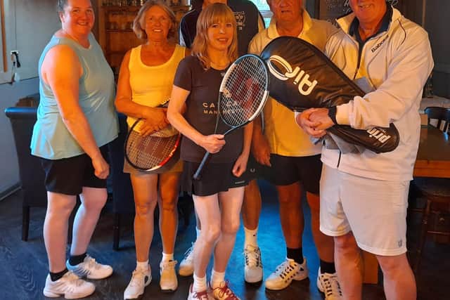Hackness and Scarborough Tennis Club Mixed B won against Beeford.