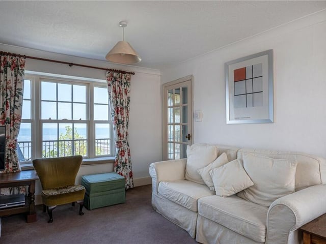 Rooms with views - the glorious sea view as seen from many windows in the house.