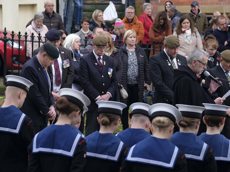 Planting of the Crosses ceremony at Alma Square.