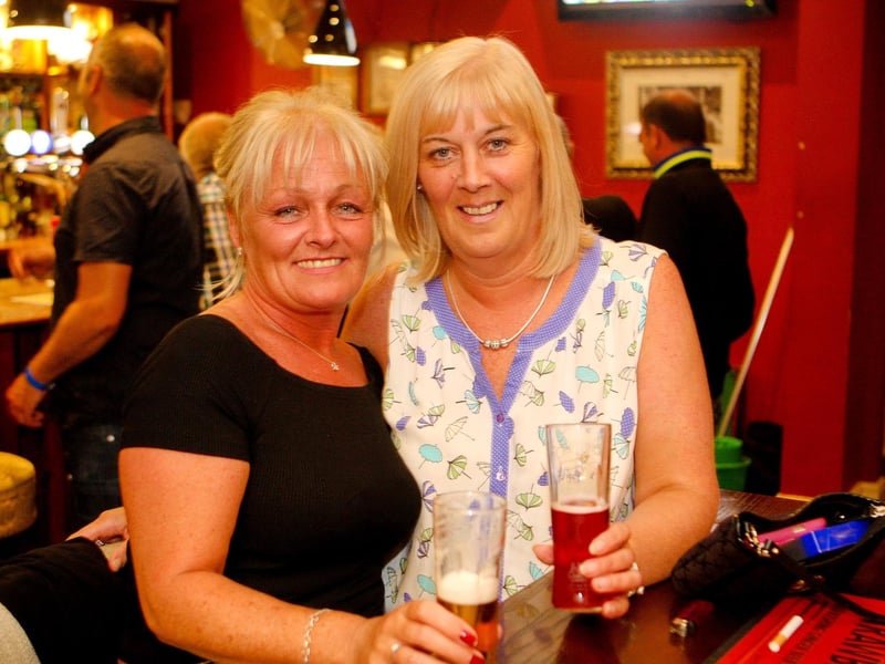 Mandy and Belinda having a gossip in The Commercial