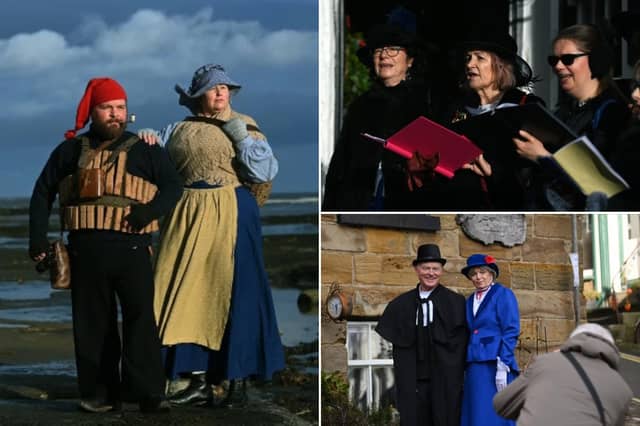 Selection of images from the last-ever Victorian Weekend in Robin Hood's Bay. picture: Jonathan Gawthorpe