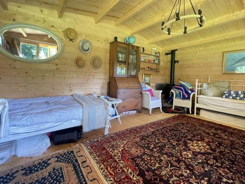 A homely and comfortable interior.