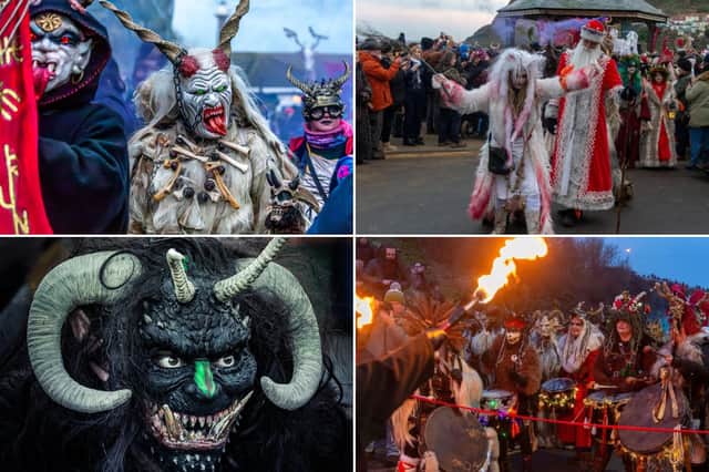 Whitby Krampus Run attracted the crowds.