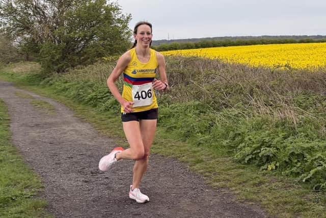 Anna Giddings was the fastest Female sat the opening Club Summer Handicap Series race.